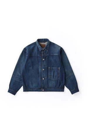 OLD JOE & CO. RIVETED ONE POCKET JEAN JACKET