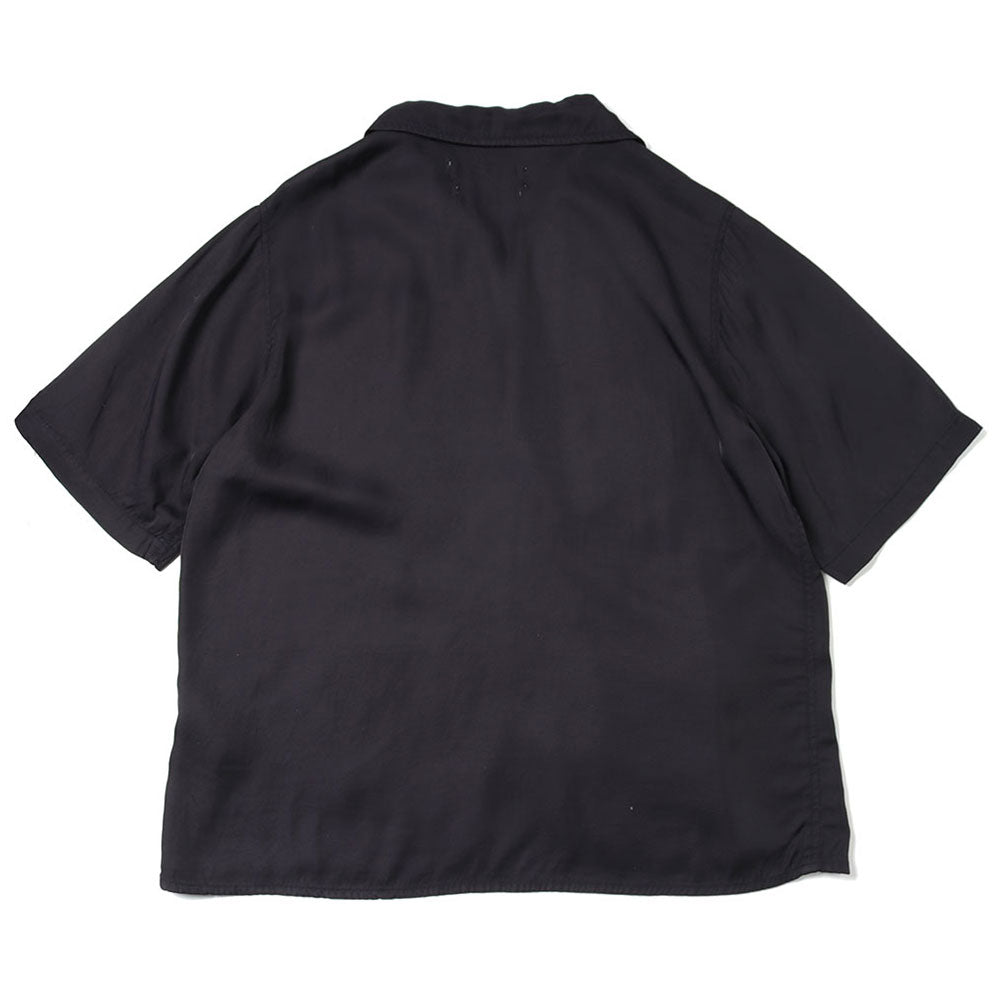 REMI RELIEF Rayon twill ska pattern S/S SHIRT (embroidery)
