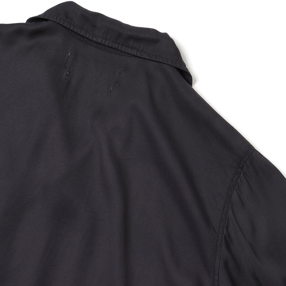 REMI RELIEF Rayon twill ska pattern S/S SHIRT (embroidery)