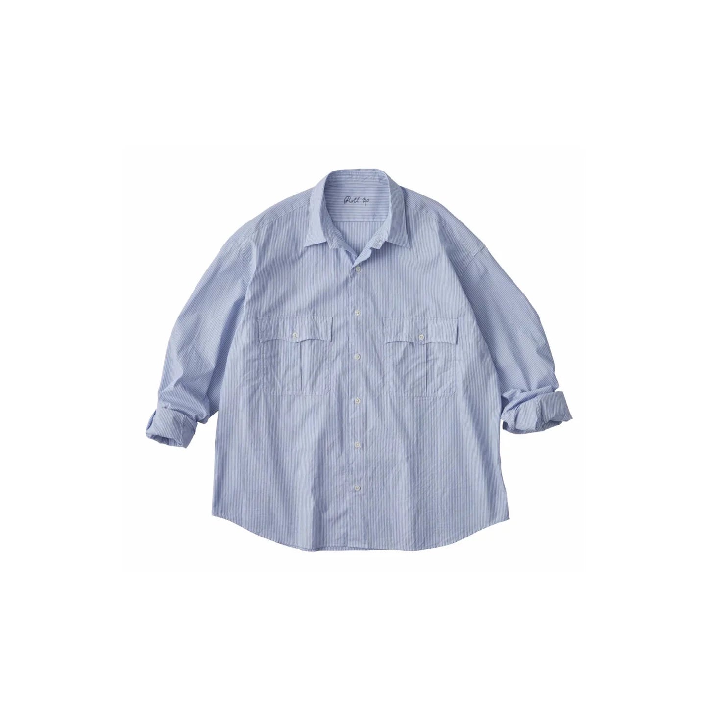 Porter Classic ROLL UP STRIPE SHIRT