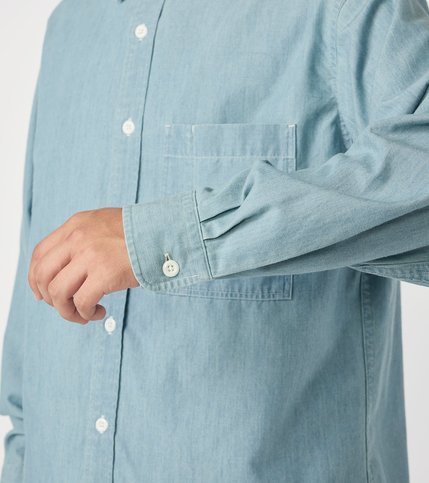 THE NORTH FACE PURPLE LABEL Regular Collar Chambray Field Shirt