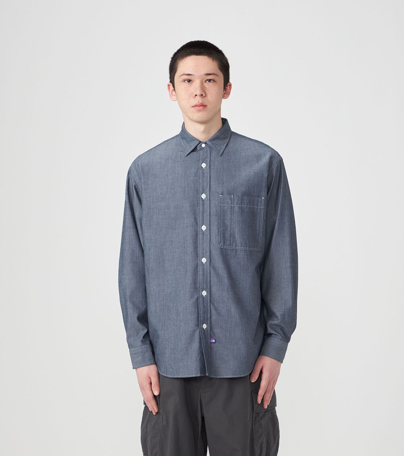 Purple Label Regular Collar Chambray Field Shirt