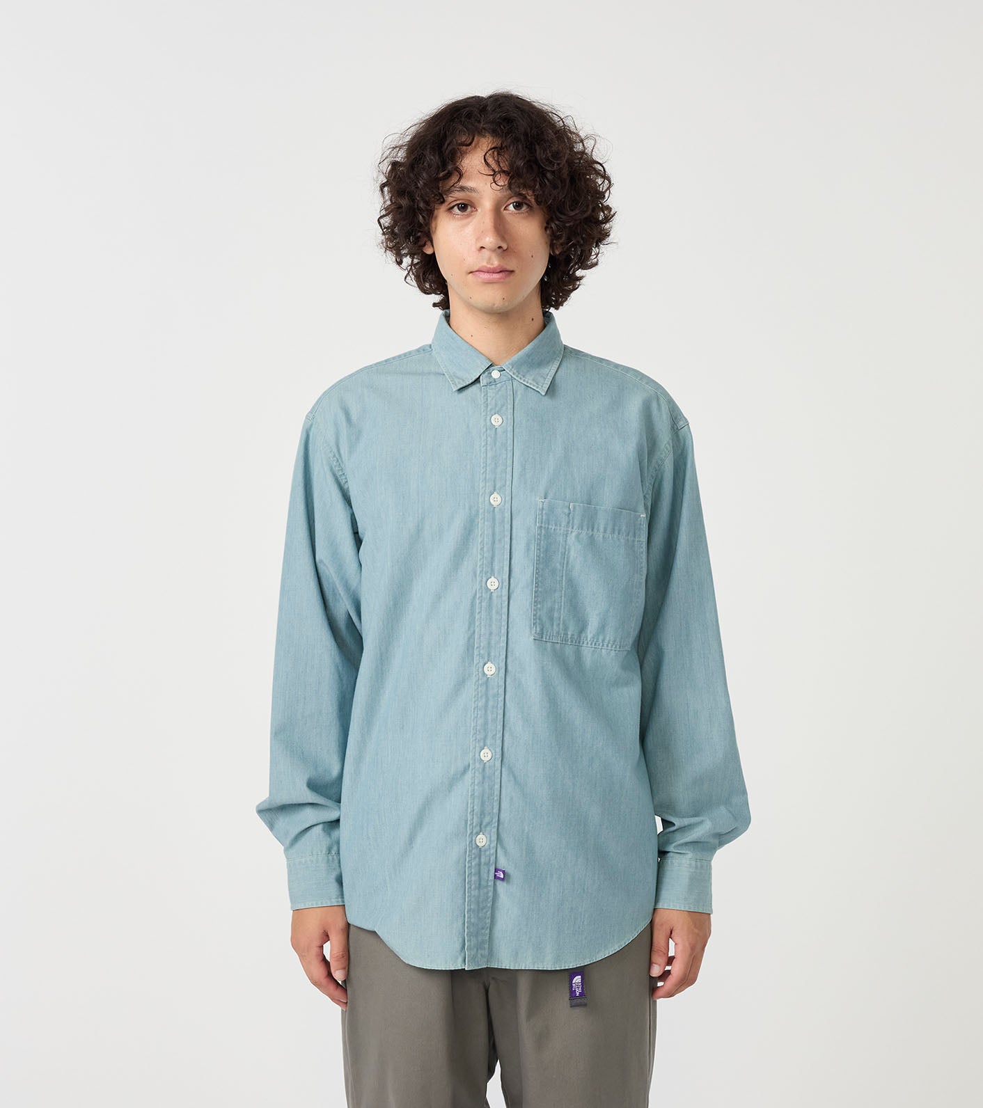 THE NORTH FACE PURPLE LABEL Regular Collar Chambray Field Shirt