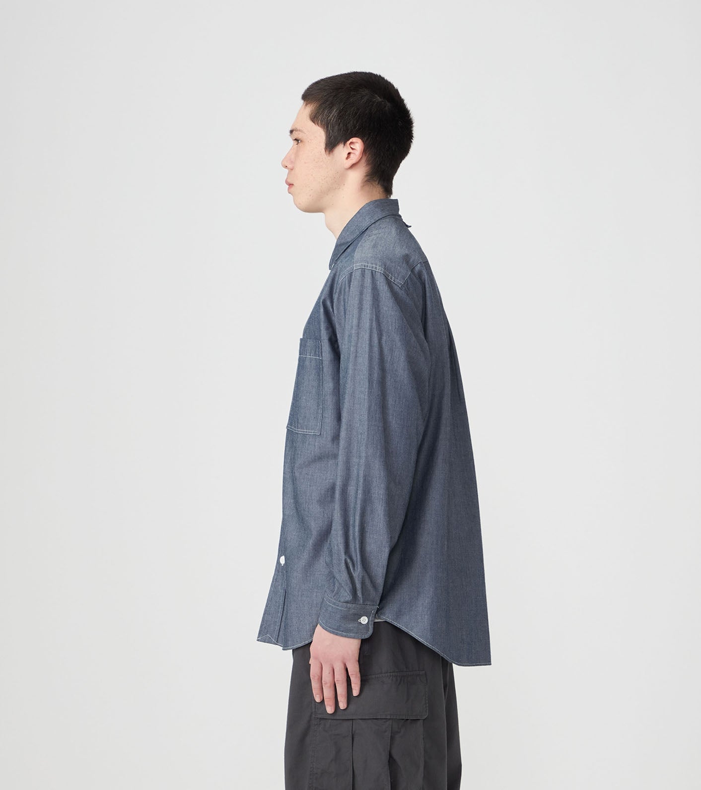 Purple Label Regular Collar Chambray Field Shirt