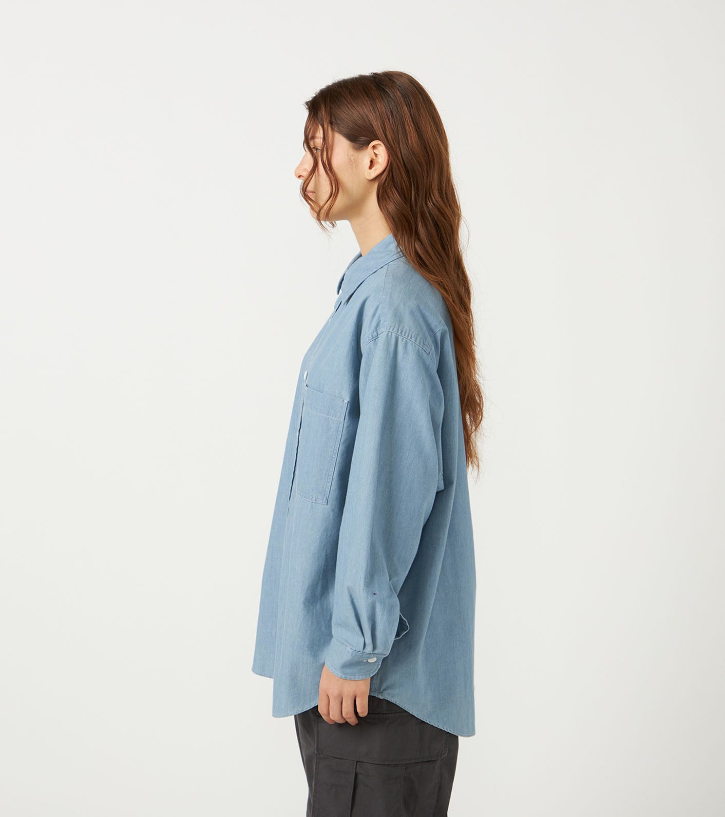 THE NORTH FACE PURPLE LABEL Regular Collar Chambray Field Shirt