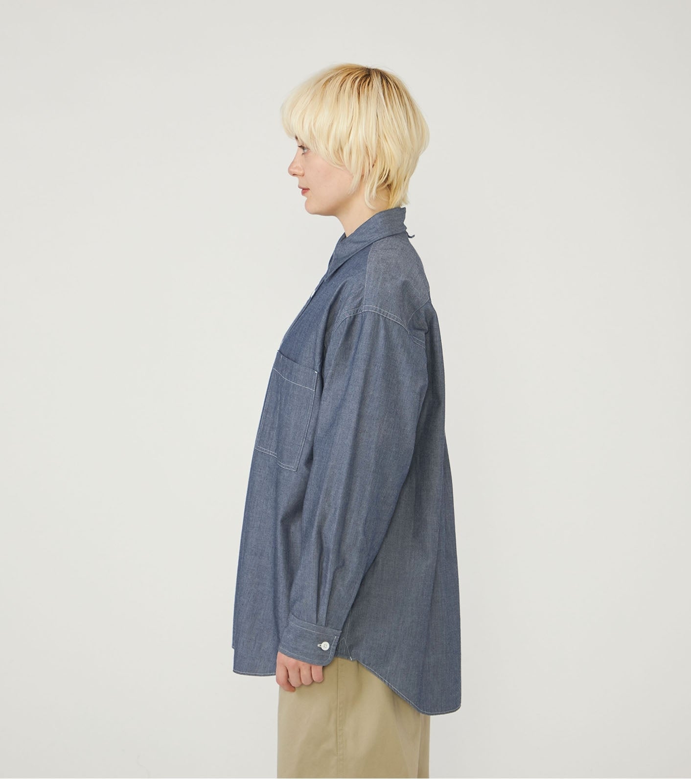 Purple Label Regular Collar Chambray Field Shirt