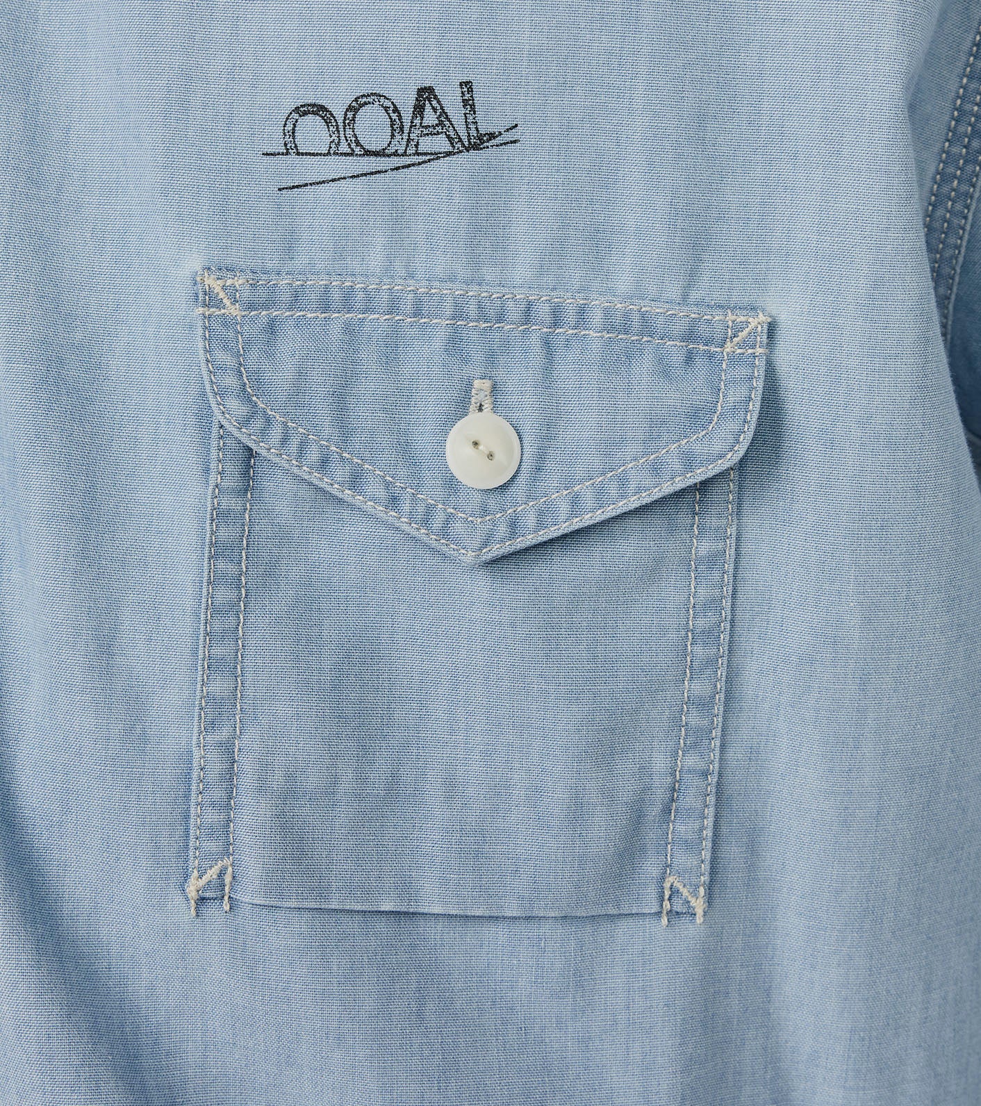 nanamica Regular Collar Chambray Shirt
