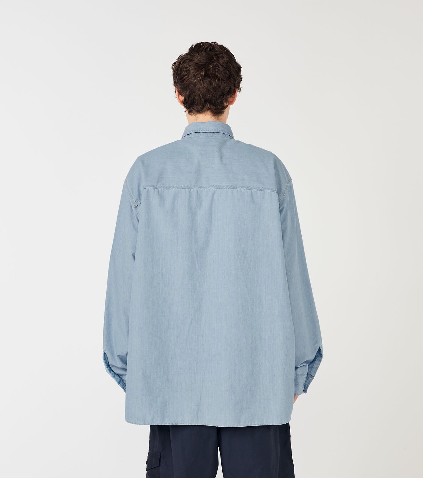 nanamica Regular Collar Chambray Shirt
