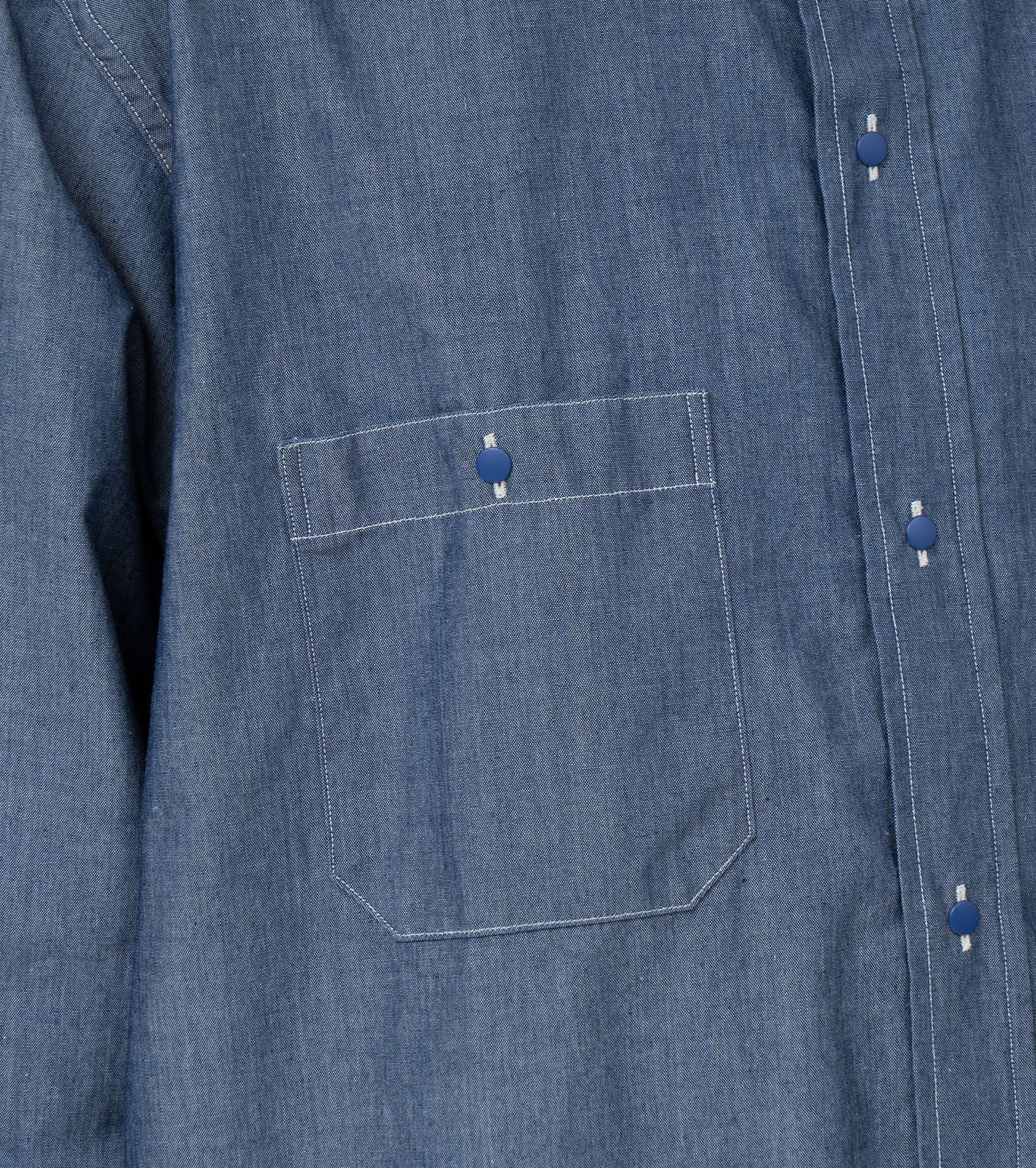 nanamica Regular Collar Chambray Shirt