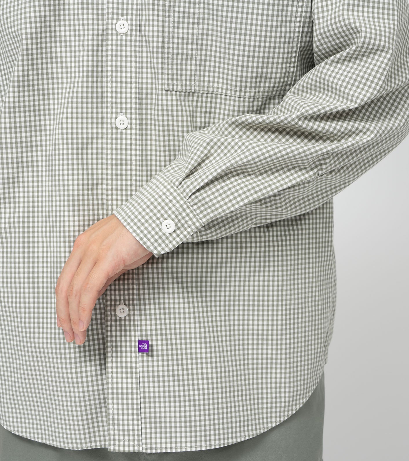 THE NORTH FACE PURPLE LABEL Regular Collar Gingham Field Shirt