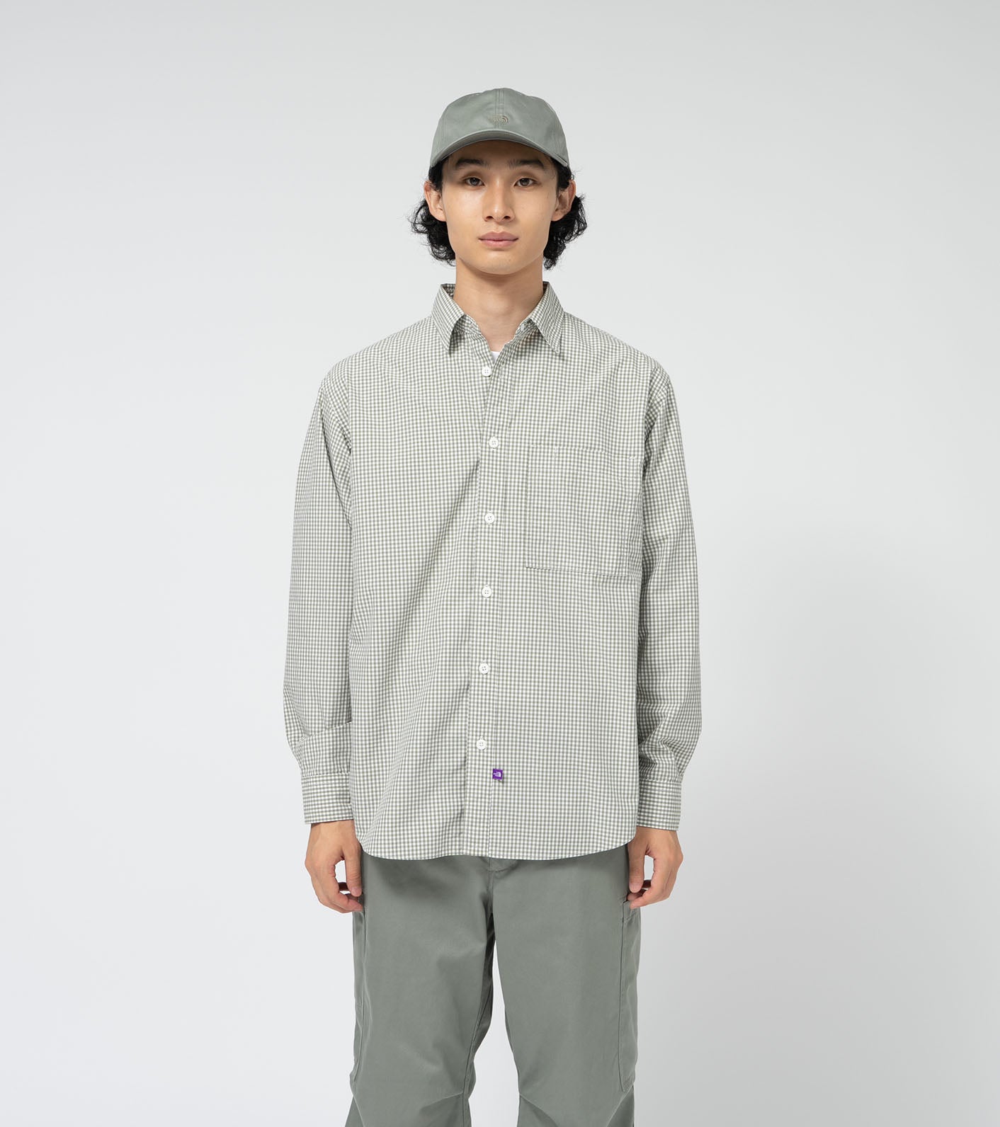 THE NORTH FACE PURPLE LABEL Regular Collar Gingham Field Shirt