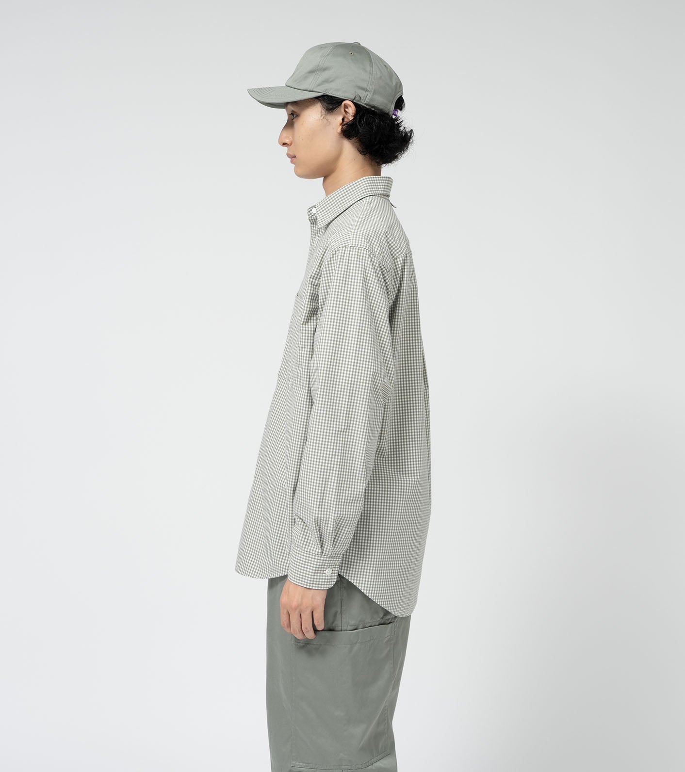 THE NORTH FACE PURPLE LABEL Regular Collar Gingham Field Shirt