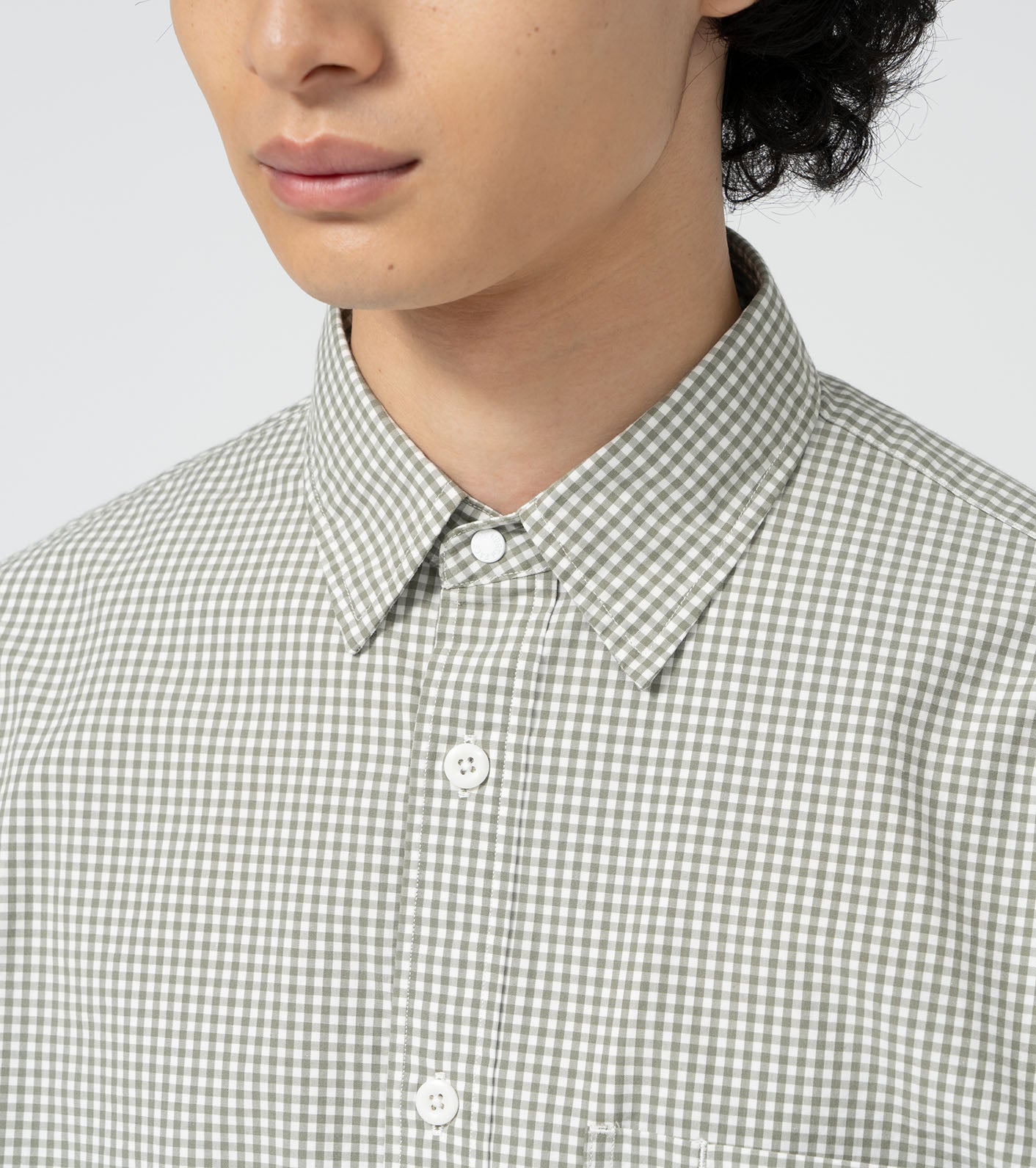 THE NORTH FACE PURPLE LABEL Regular Collar Gingham Field Shirt