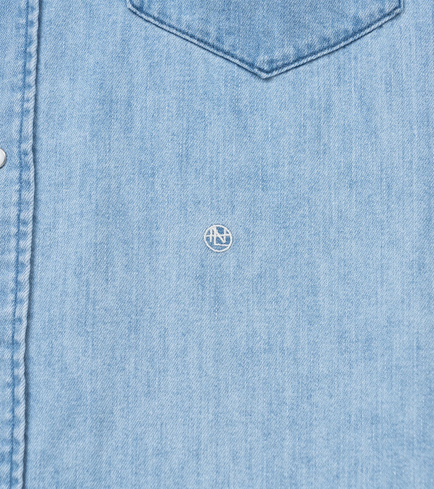nanamica Regular Collar Light Denim Shirts