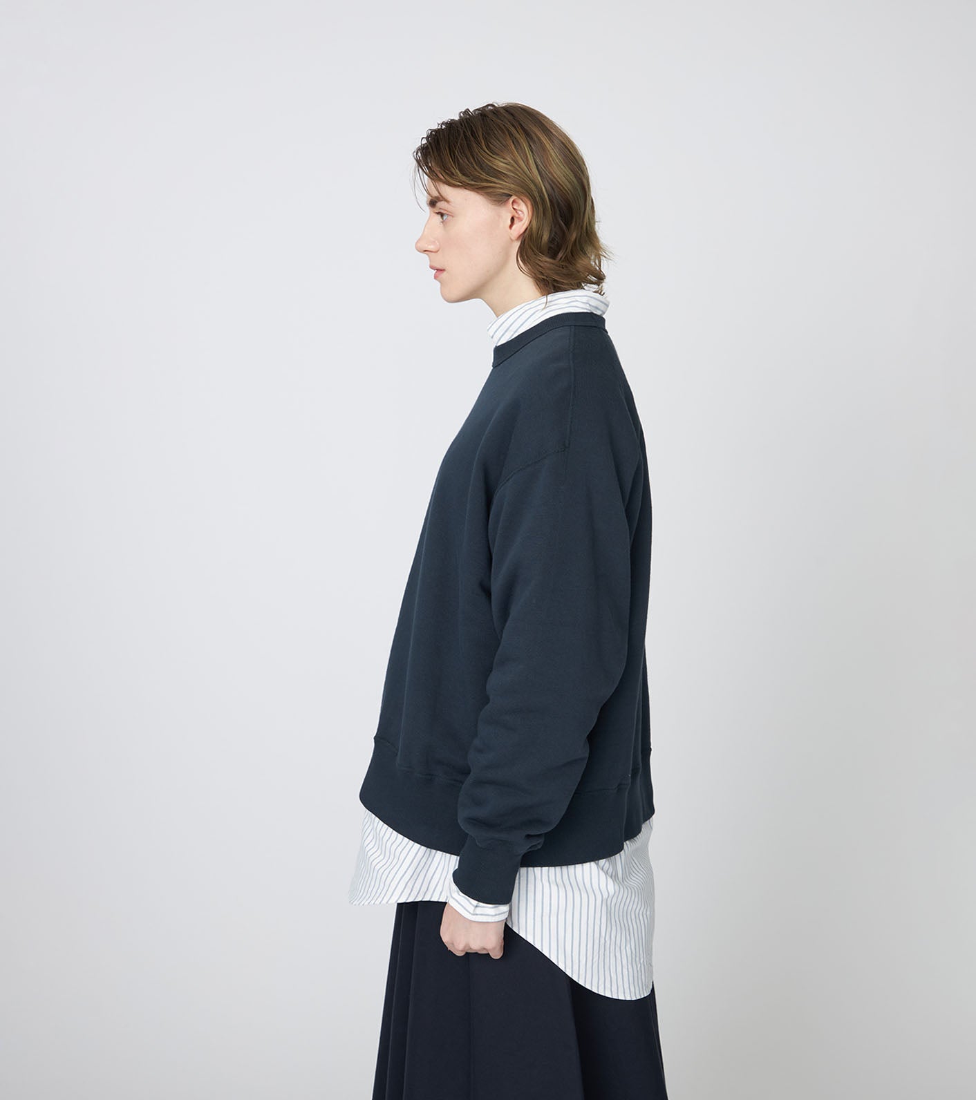 nanamica Reversible Crew Neck Sweat – unexpected store