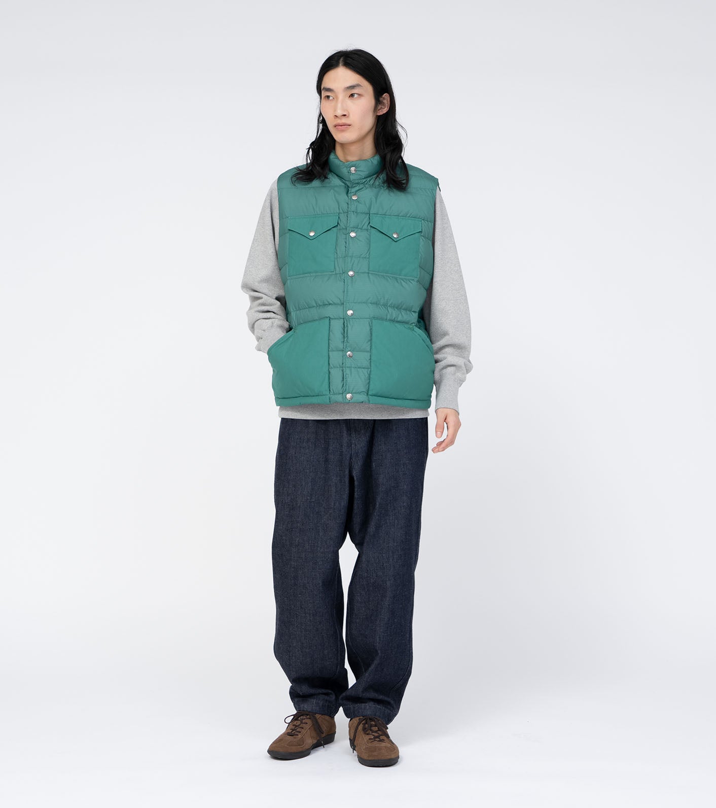 THE NORTH FACE PURPLE LABEL Ripstop Sierra Vest