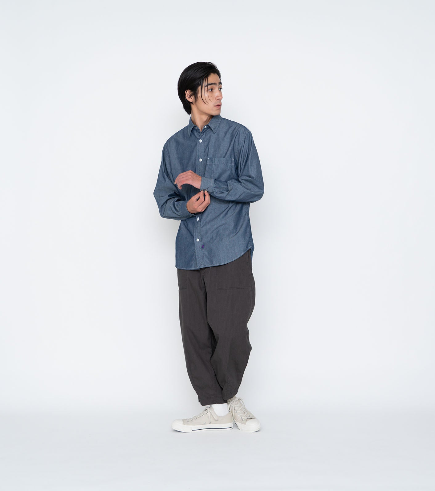 THE NORTH FACE PURPLE LABEL Ripstop Wide Cropped Field Pants 