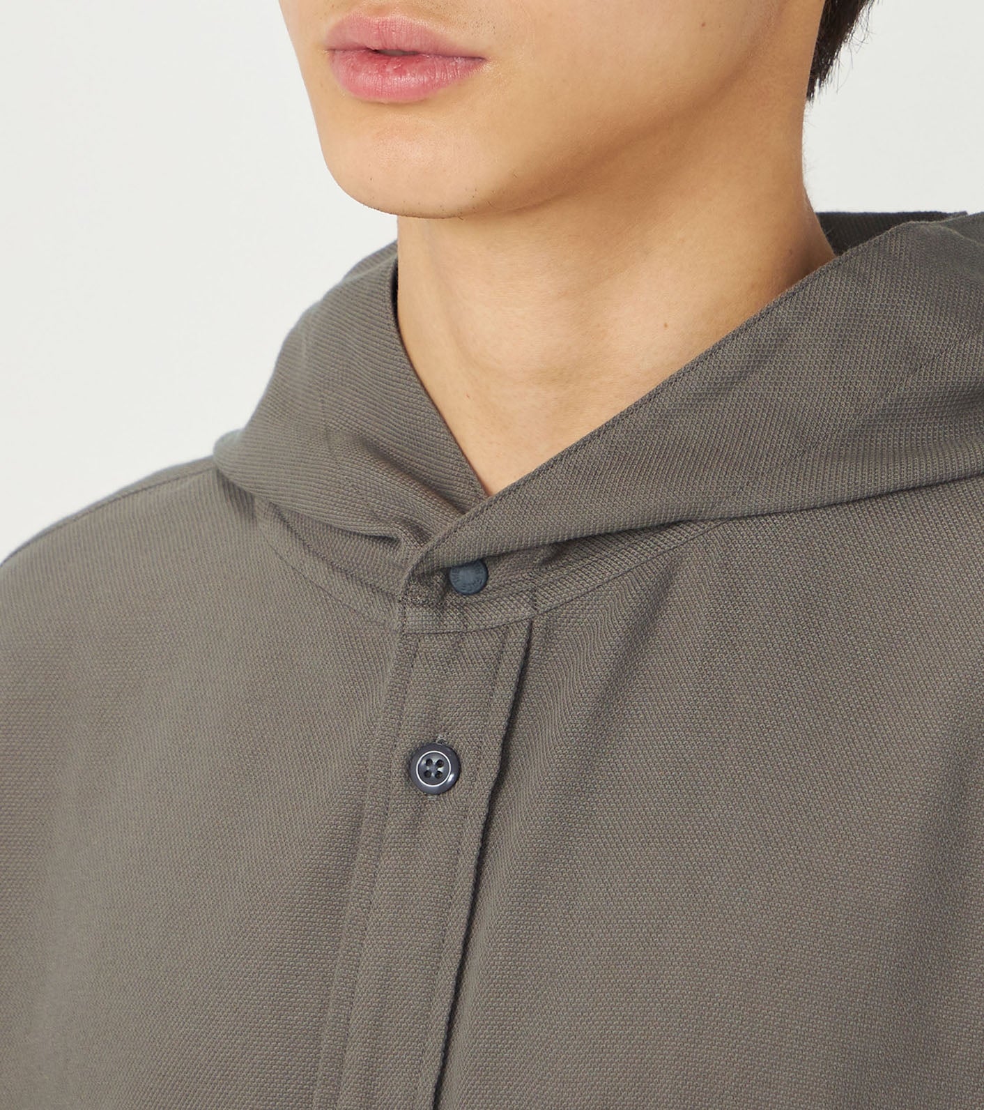 Purple Label Royal Oxford Mountain Hooded Shirt