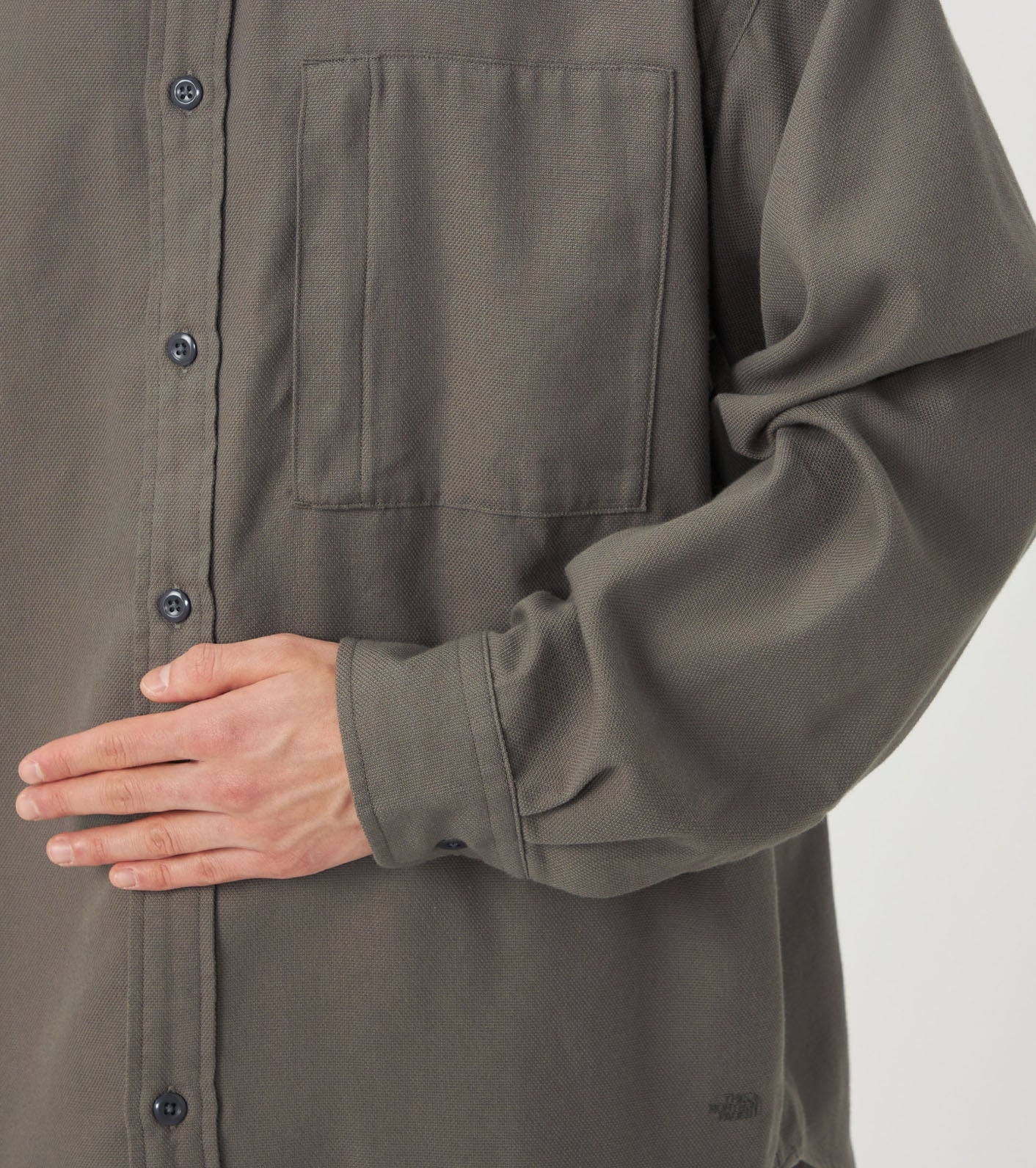 Purple Label Royal Oxford Mountain Hooded Shirt