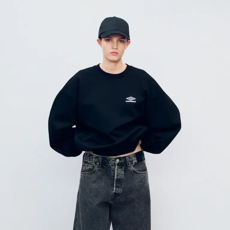 ssstein × UMBRO HIGH GAUGE COTTON SWEAT LS