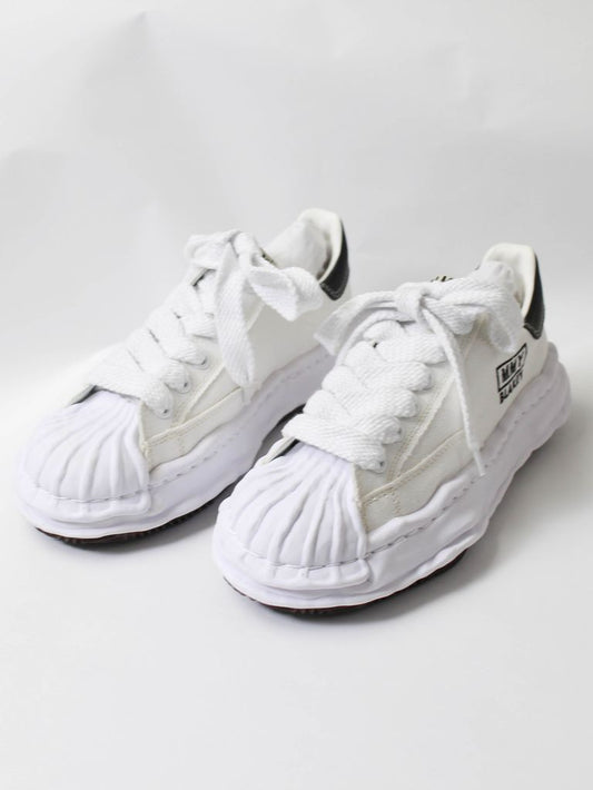 Maison MIHARA YASUHIRO BLAKEY Original Sole Canvas Lowtop Sneaker White