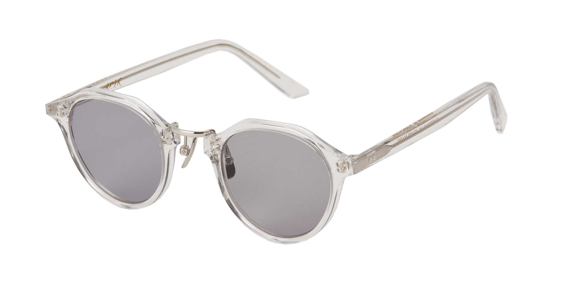 A.D.S.R. SATCHMO CLEAR / SILVER Light gray – unexpected store