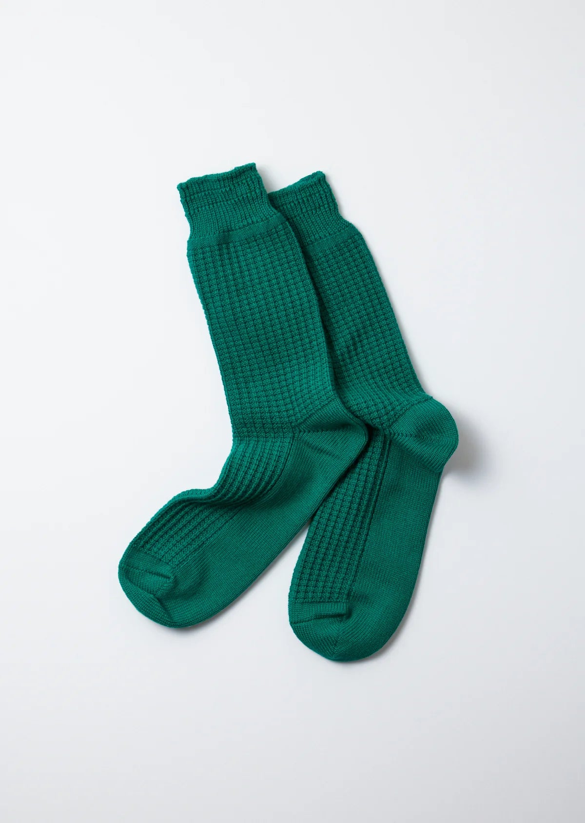 RoToTo COTTON WAFFLE CREW SOCK
