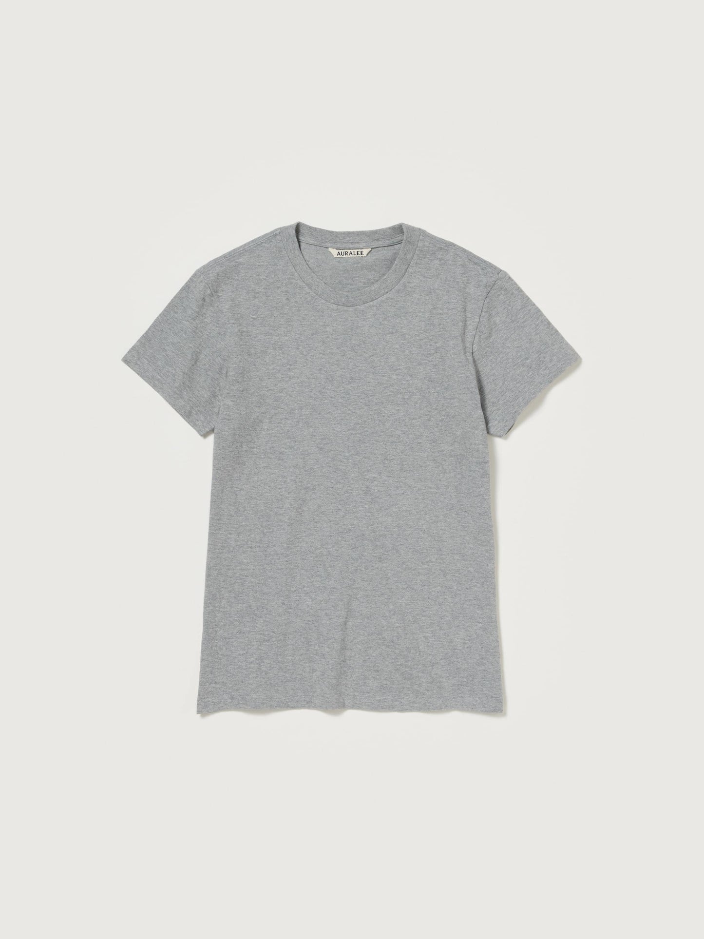 AURALEE SEAMLESS CREW NECK TEE