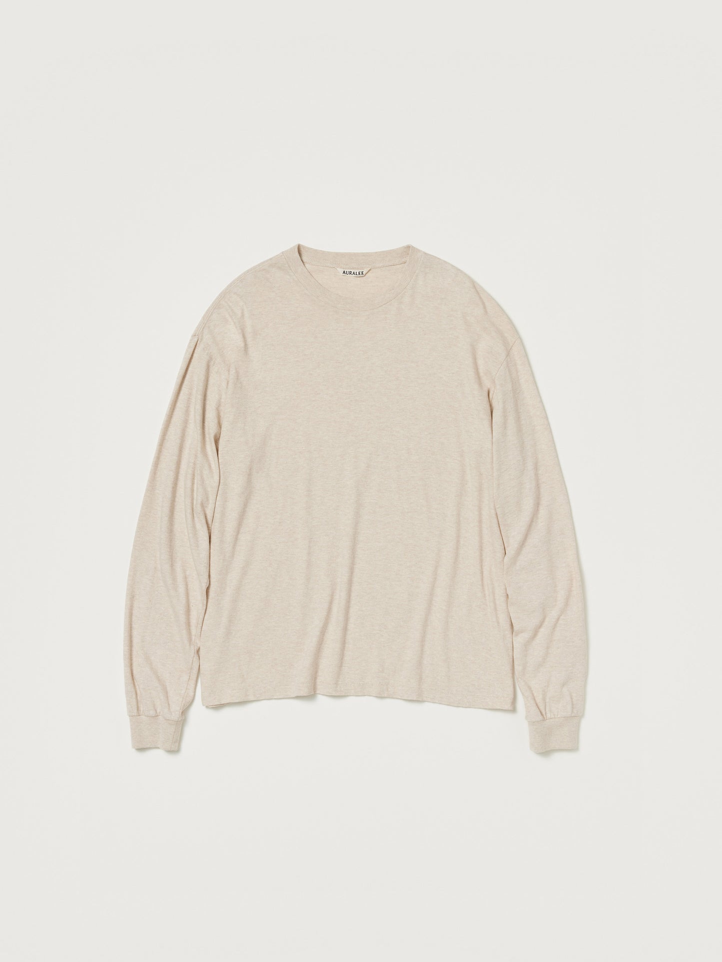 AURALEE SEAMLESS L/S TEE