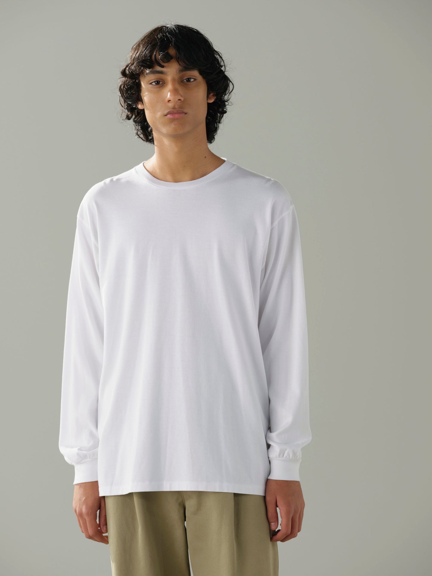 AURALEE SEAMLESS L/S TEE