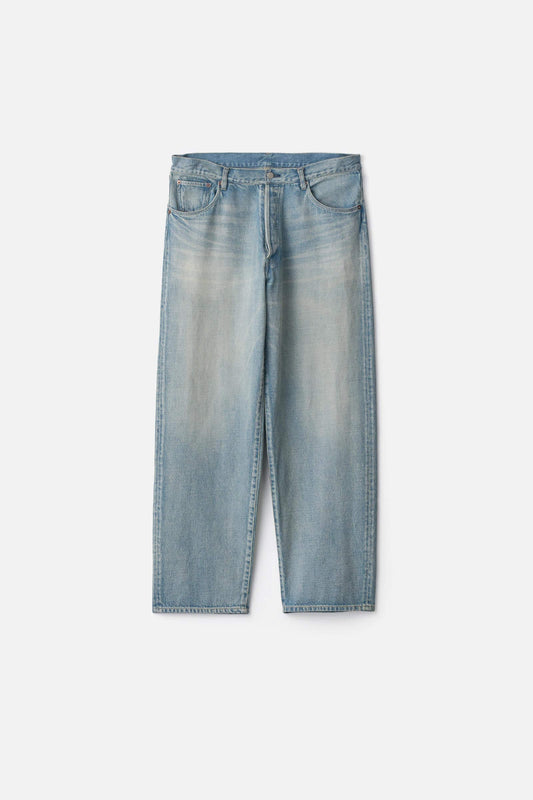 ssstein OVERSIZE FIT DENIM PANTS