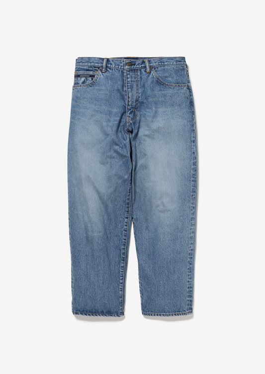 DESCENDANT 1995 DENIM TROUSERS BAGGY HARD WASH