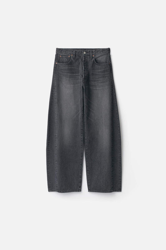 ssstein DEFORMATION WIDE DENIM PANTS