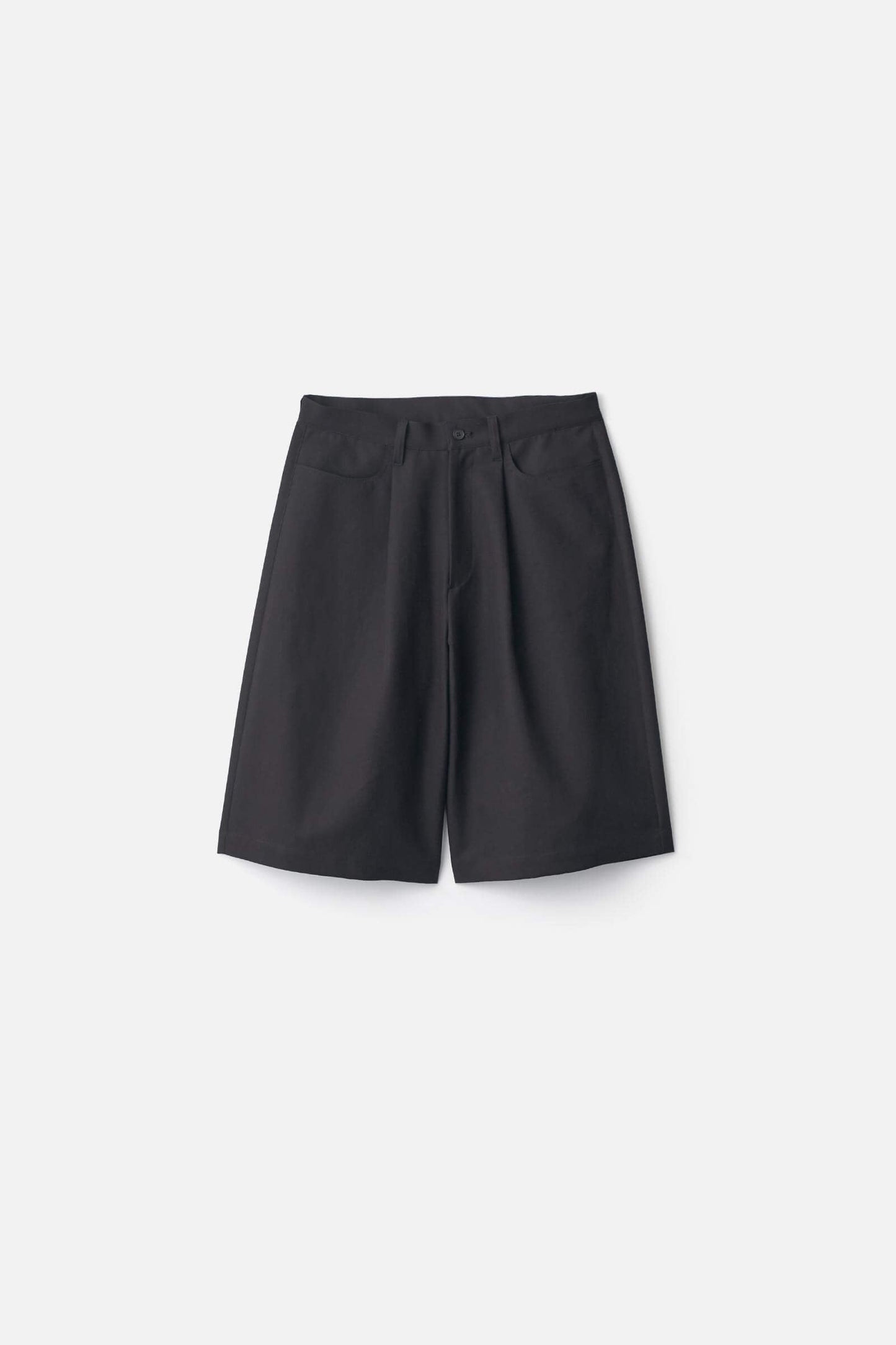 ssstein DOUBLE WEAVE COTTON SHORTS
