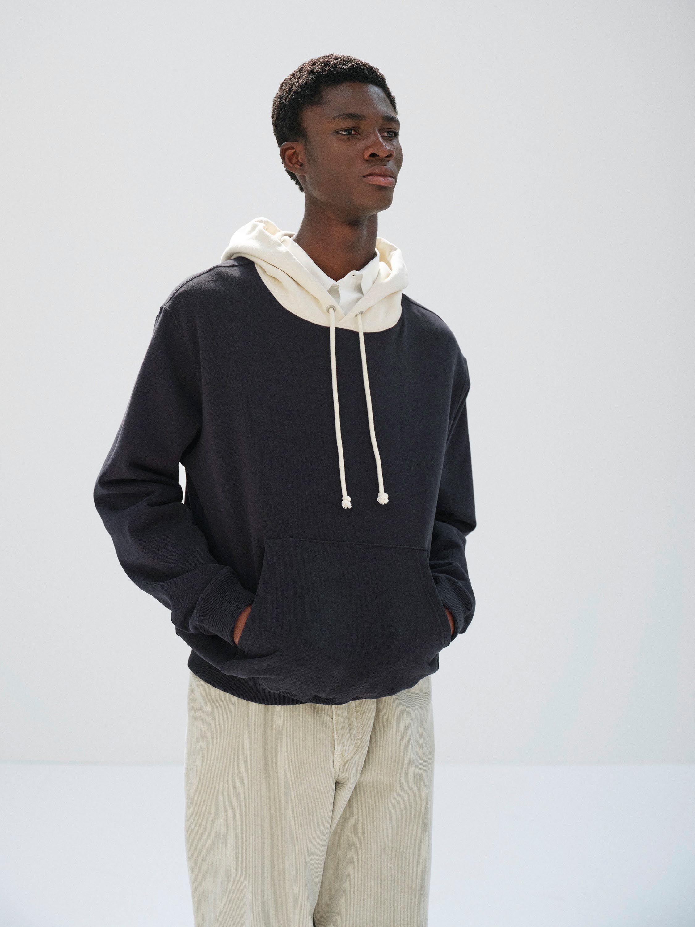AURALEE SMOOTH SOFT BD SWEAT P/O PARKA – unexpected store
