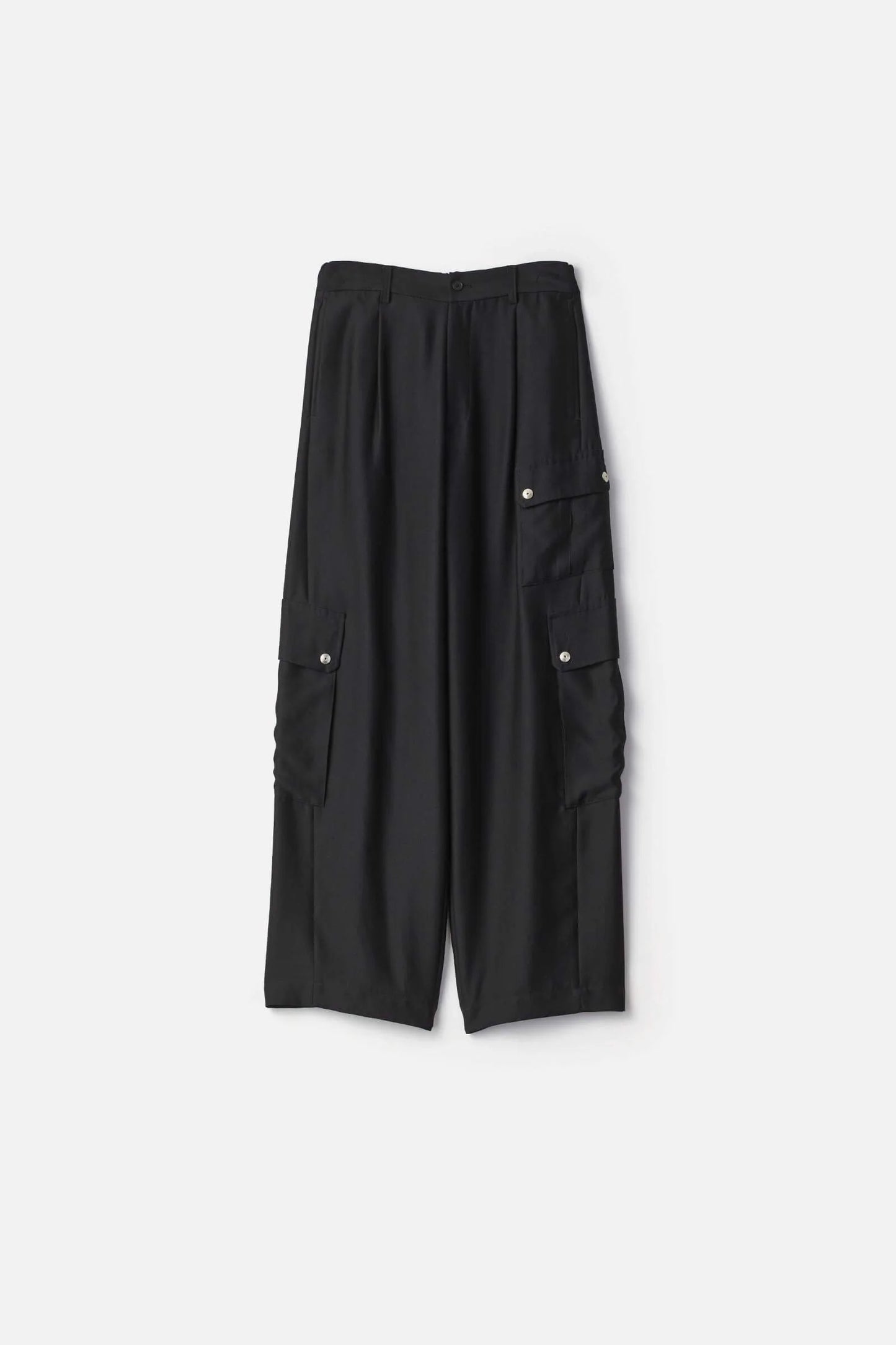 ssstein W/R/SI DOUBLE WEAVE CARGO POCKET TROUSERS