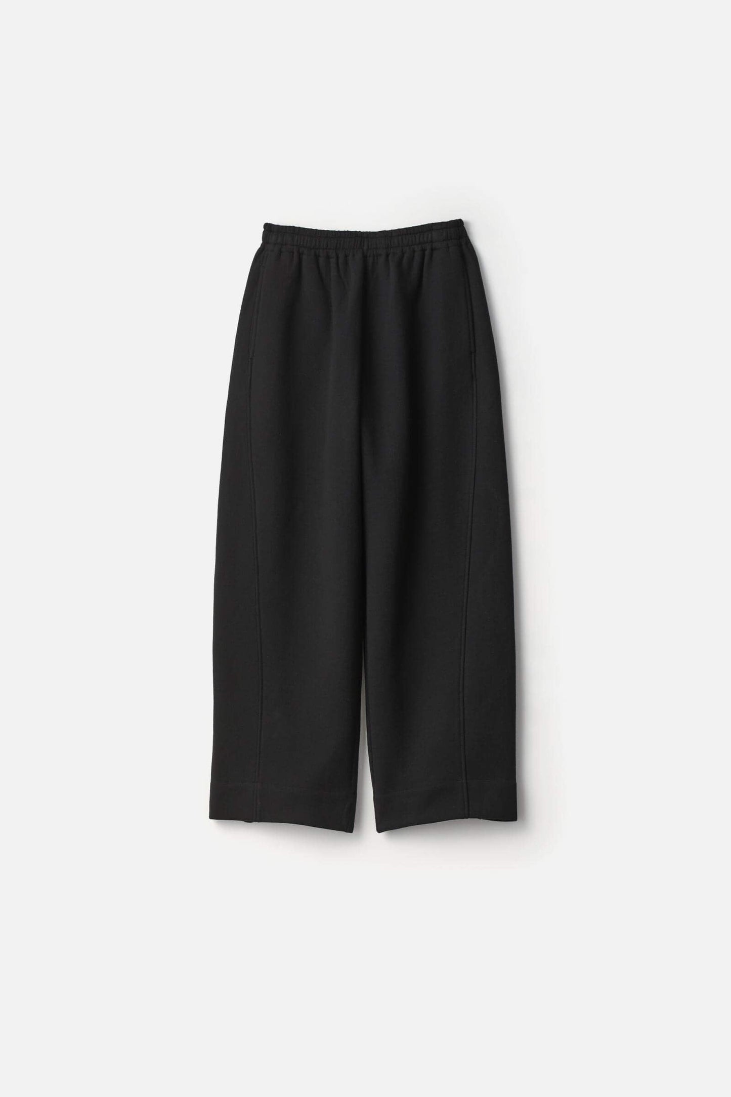 ssstein COTTON DOUBLE KNIT TWIST SEAM PANTS