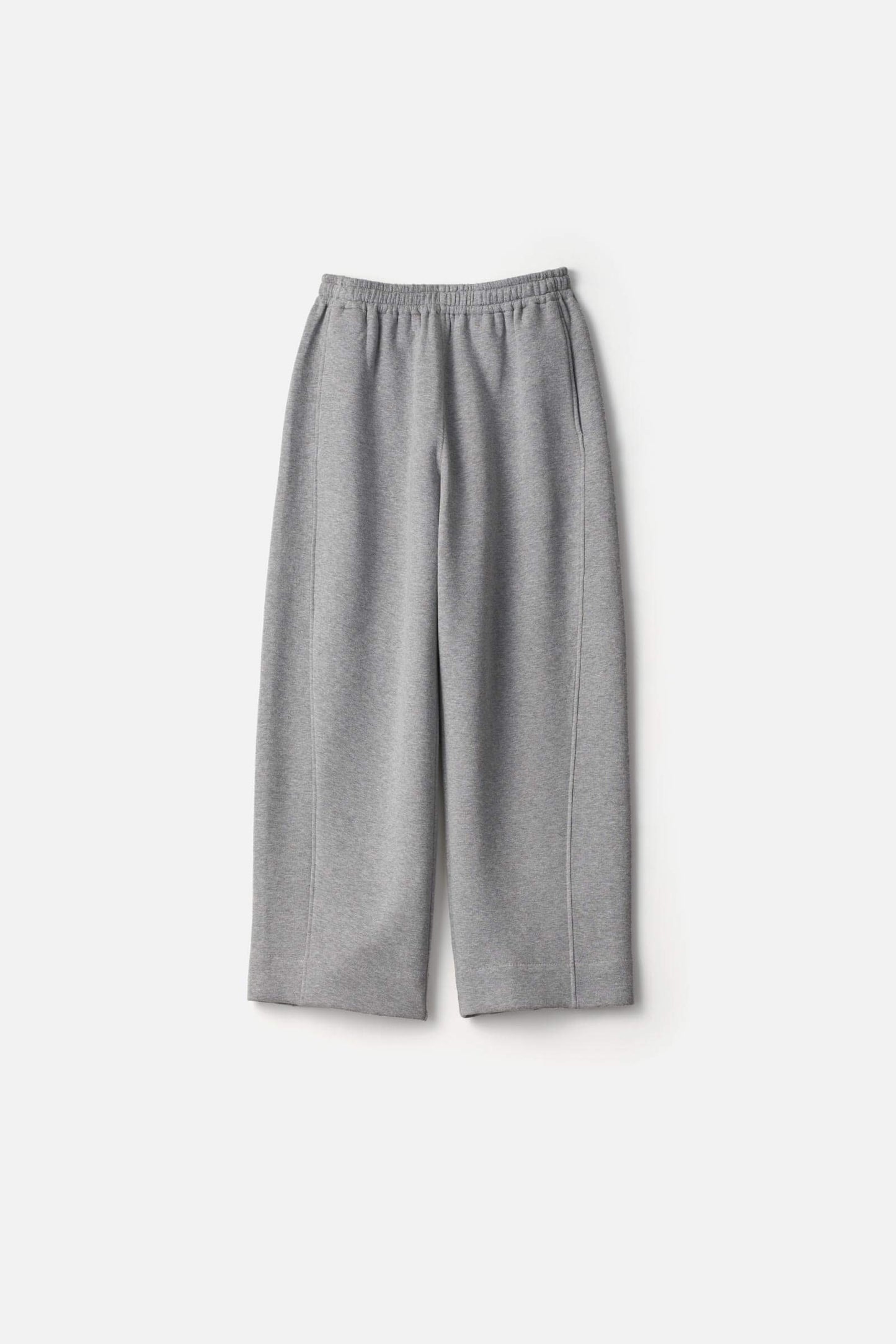 ssstein COTTON DOUBLE KNIT TWIST SEAM PANTS