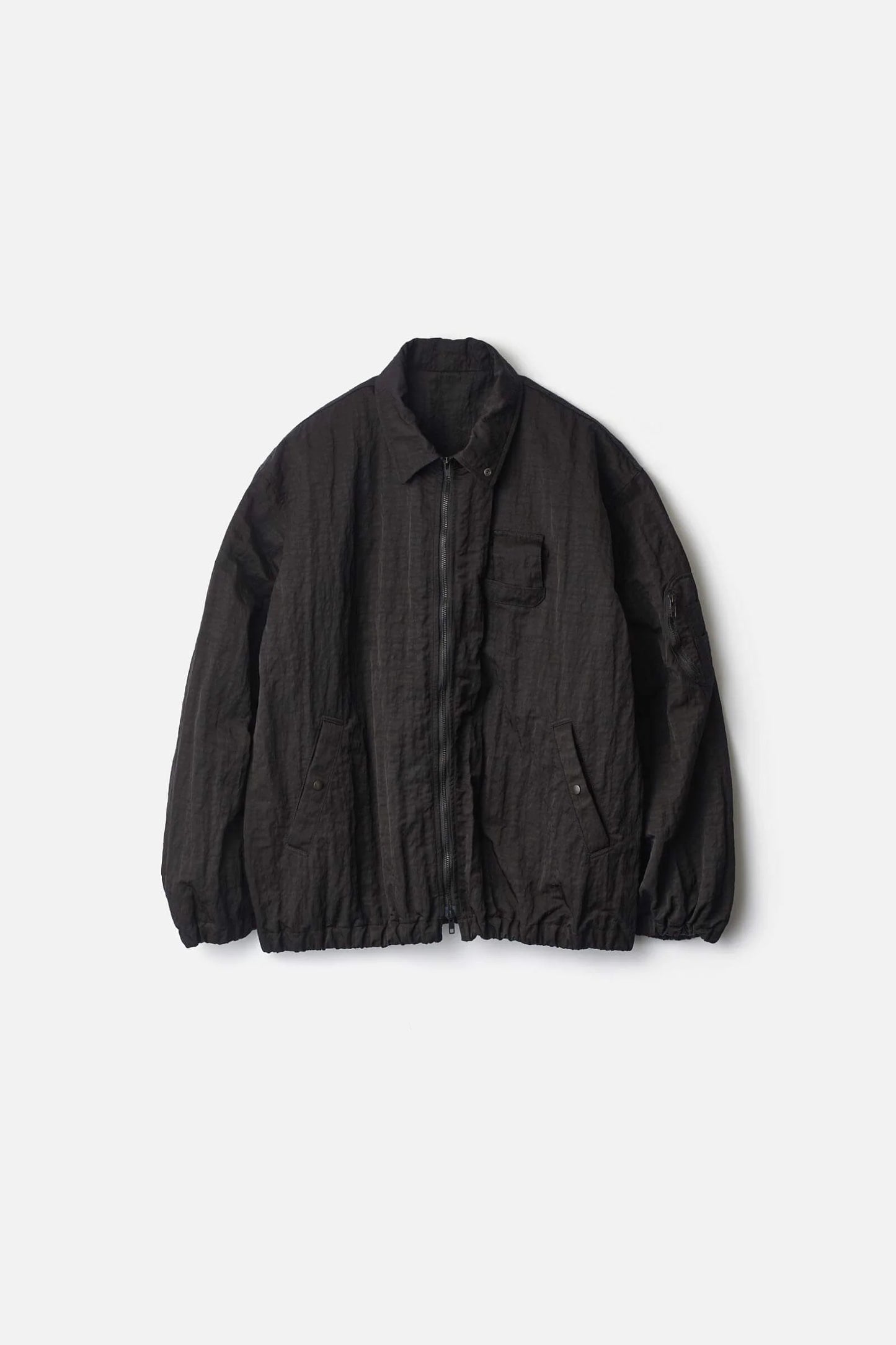 ssstein BIO WASHED NYLON OVERSIZED FIGHT JACKET