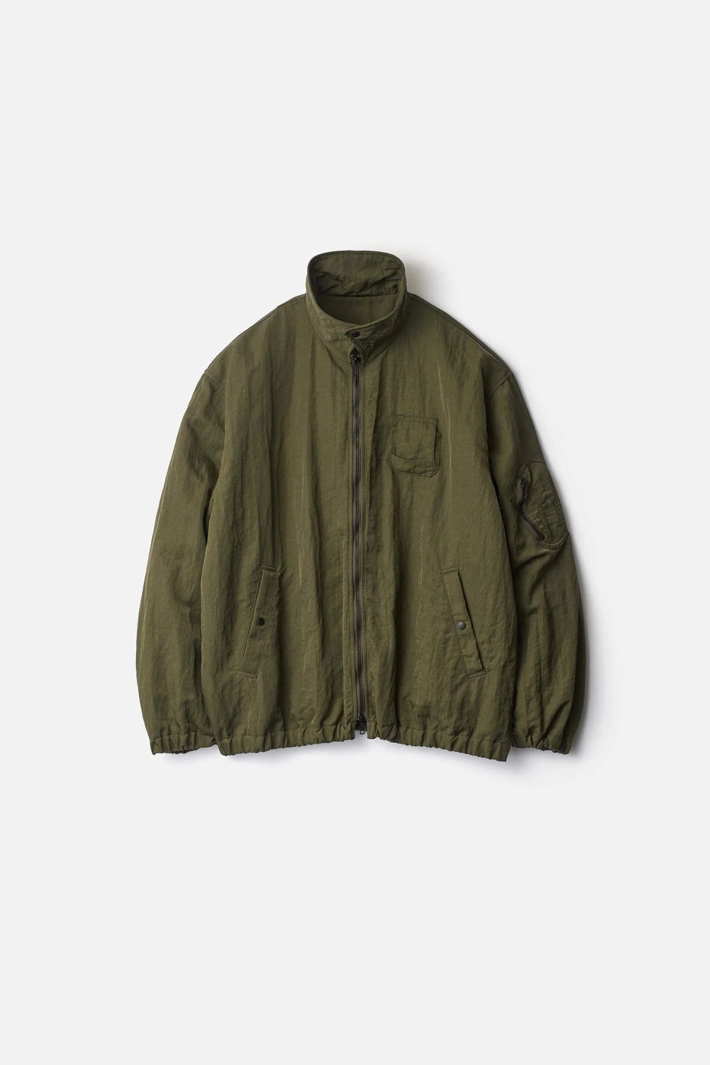 ssstein BIO WASHED NYLON OVERSIZED FIGHT JACKET