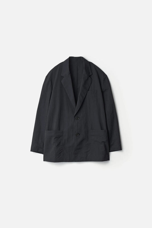 ssstein WINDPROOF NYLON SINGLE BREASTED JACKET