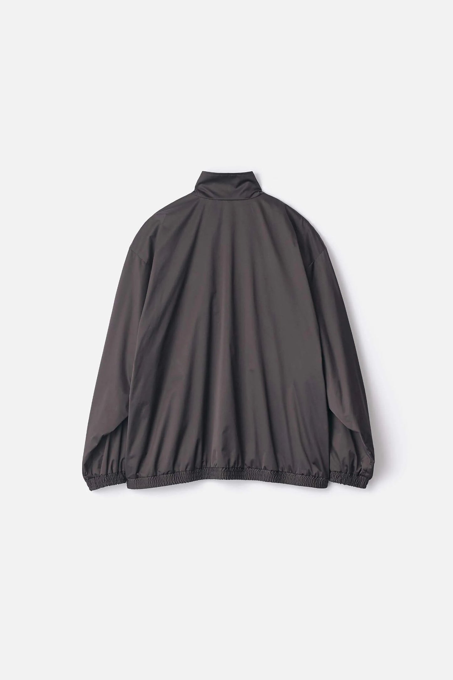 ssstein Silk Back Stand Collar Zip Jacket