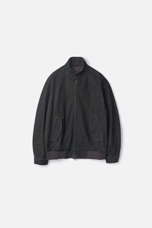 ssstein Cow Nubuck Swing Top Jacket