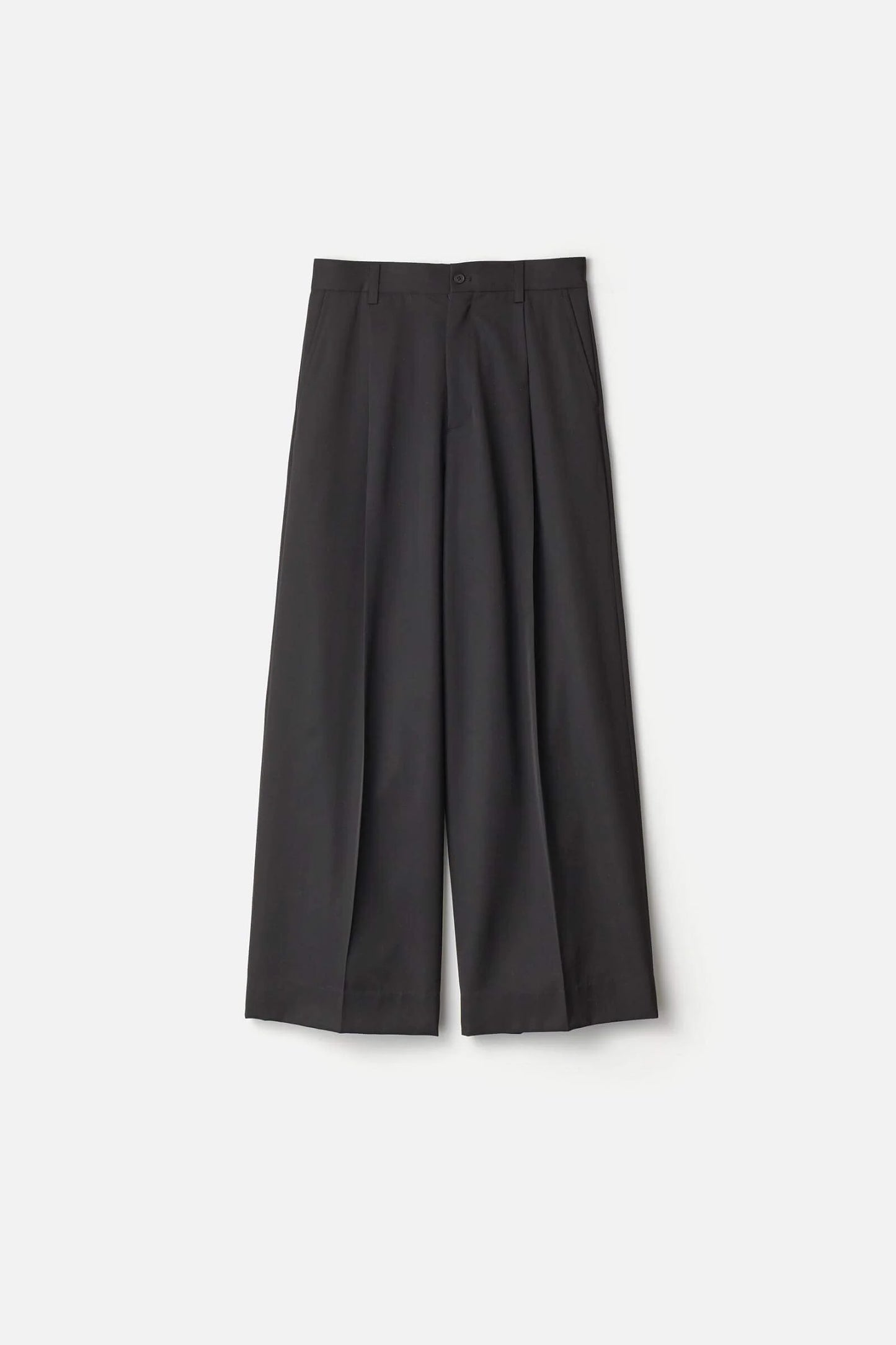 ssstein EXTRA WIDE TROUSERS (2/90 WOOL GABARDINE)