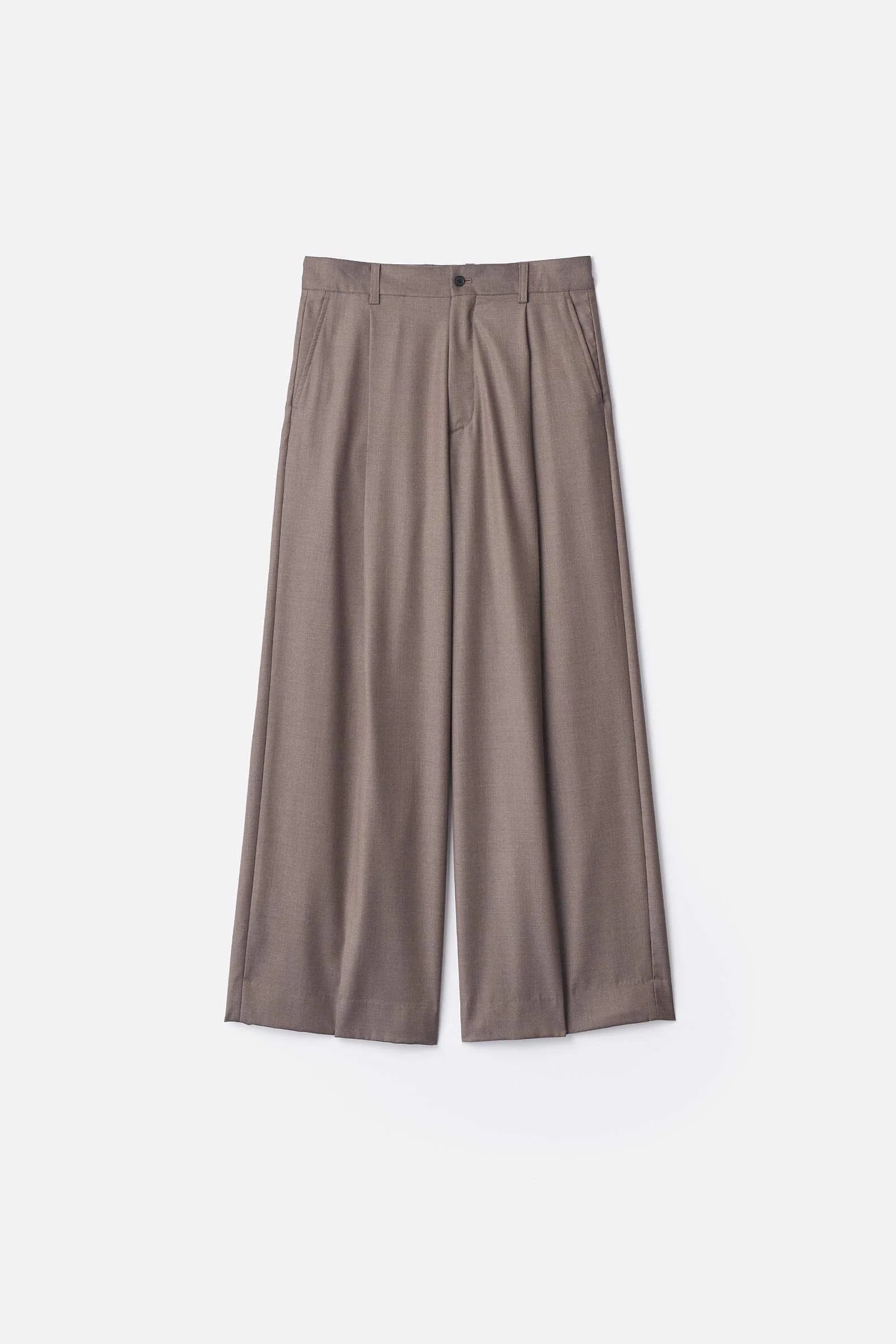 ssstein Extra Fine Wool Extra Wide Trousers – unexpected store