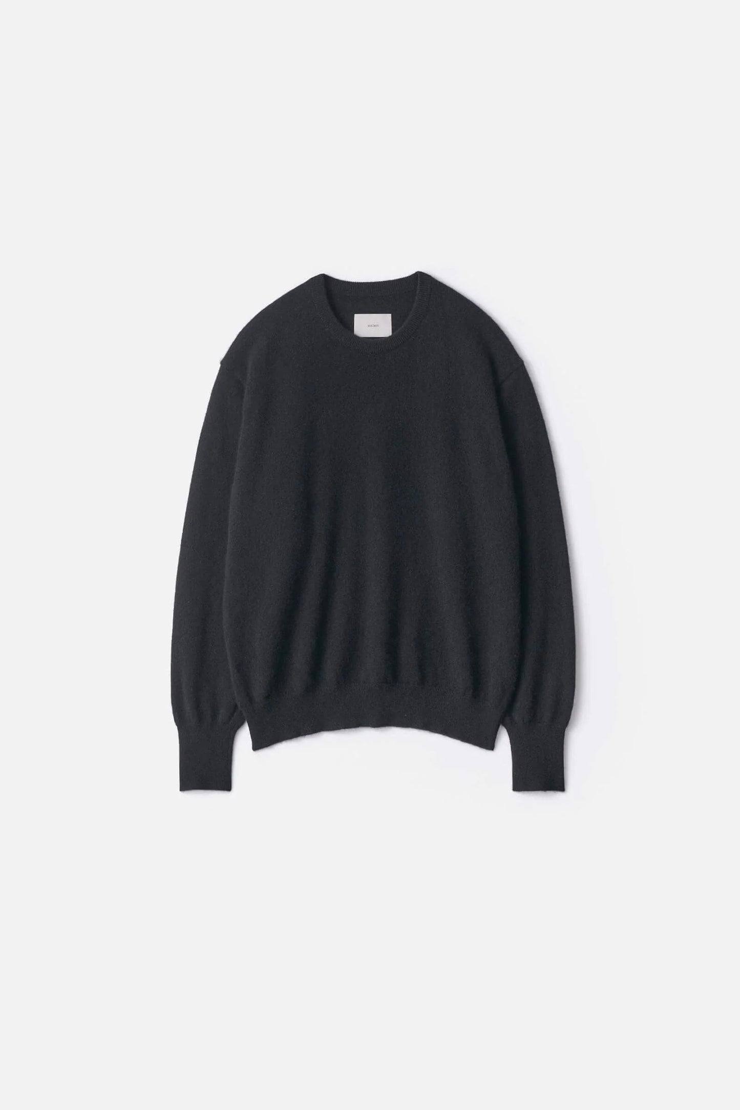 ssstein Pure Cashmere Knit Crew Neck LS