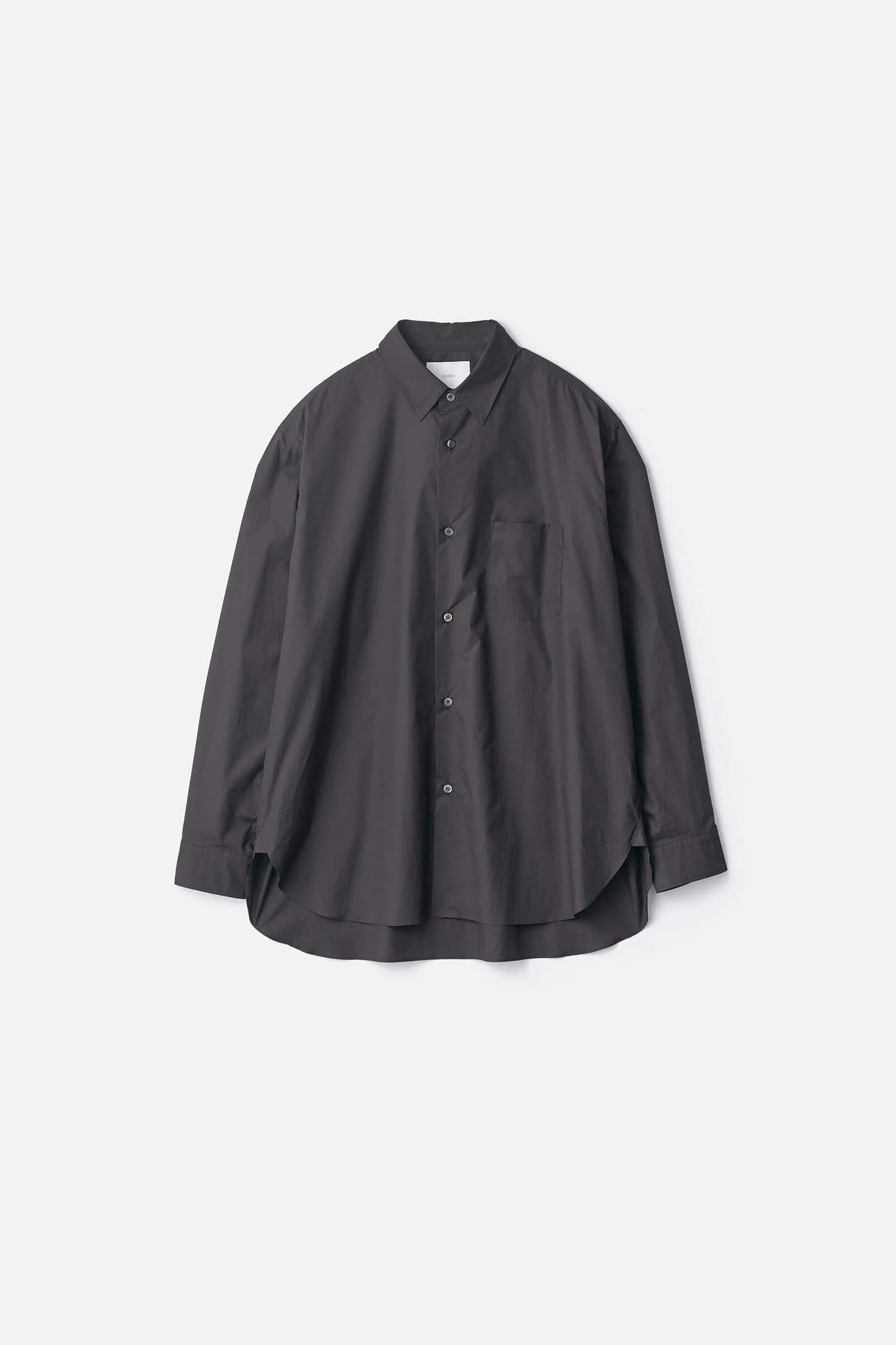 ssstein SUVIN COTTON OVERSIZED REGULAR COLLAR SHIRT
