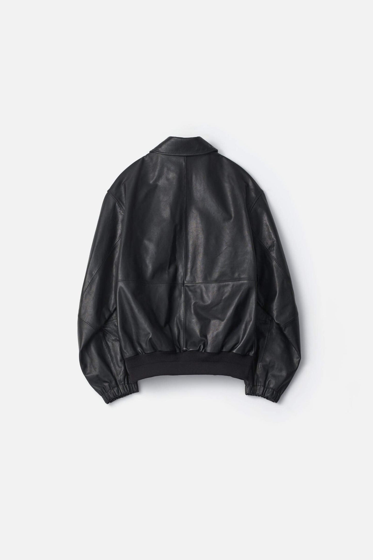 ssstein LEATHER ZIP SHORT JACKET