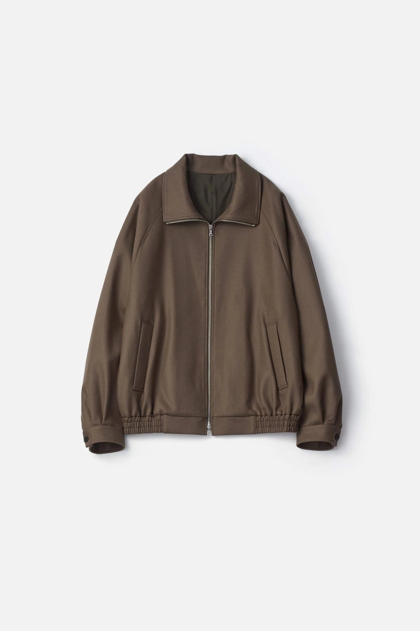 ssstein MELTON ZIP UP BLOUSON