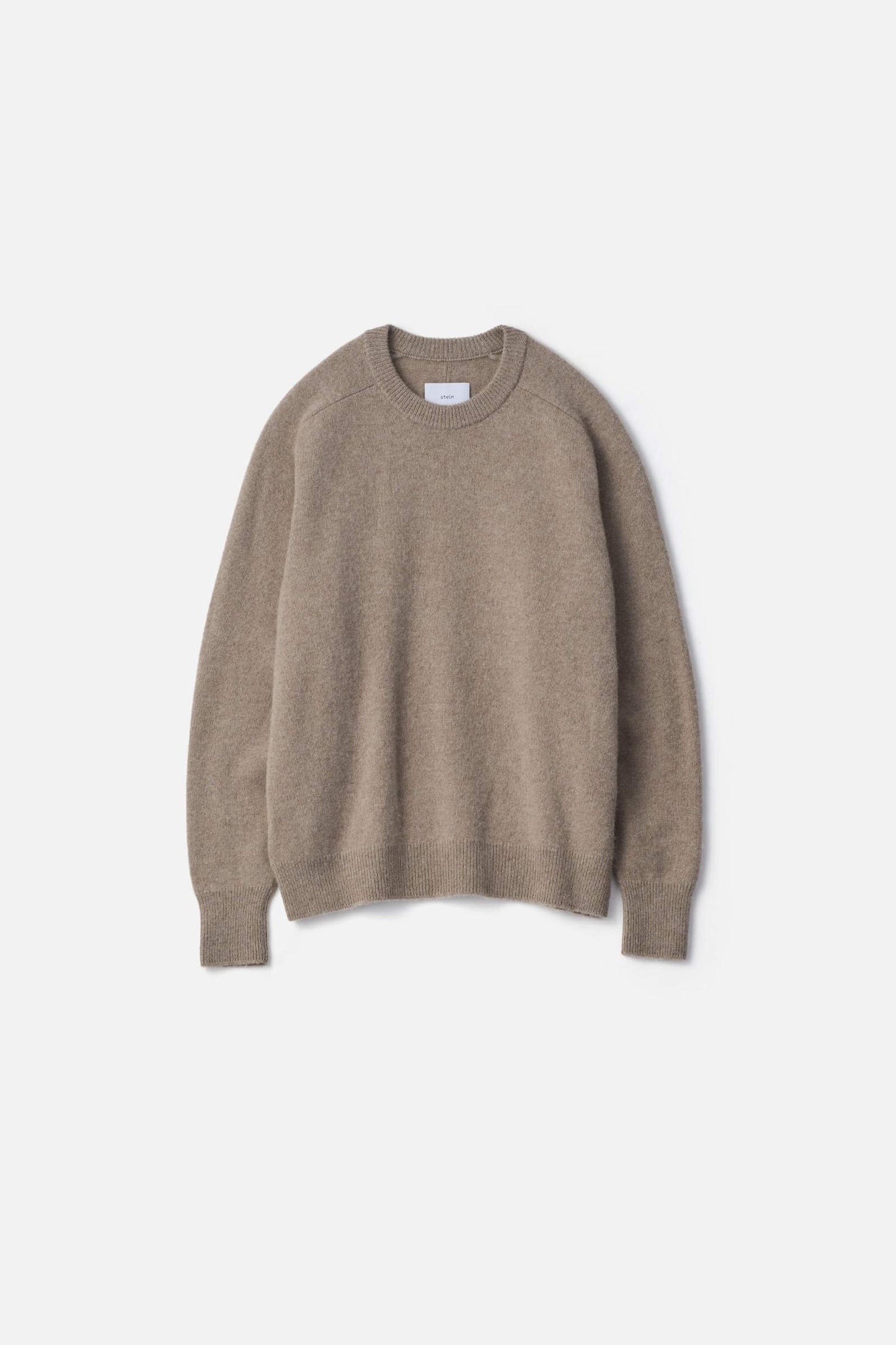 ssstein FINE ALPACA KNIT CREW NECK LS